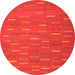 Machine Washable Oriental Orange Traditional Area Rugs, wshcon1133org