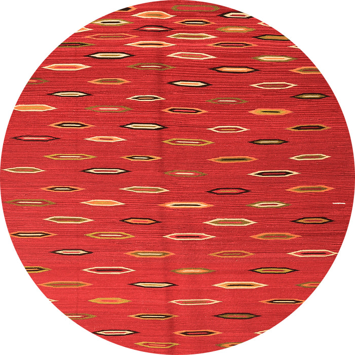 Machine Washable Abstract Orange Contemporary Area Rugs, wshcon1134org