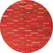 Machine Washable Abstract Orange Contemporary Area Rugs, wshcon1134org