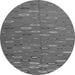 Square Abstract Gray Contemporary Rug, con1134gry