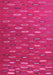 Machine Washable Abstract Pink Contemporary Rug, wshcon1134pnk