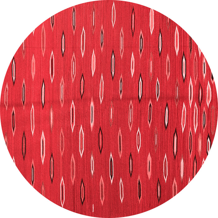 Abstract Red Contemporary Rug, con1134red