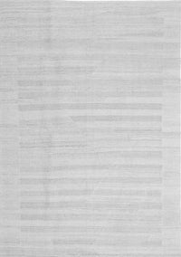 Abstract Gray Contemporary Rug, con1135gry