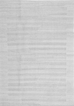 Abstract Gray Contemporary Rug, con1135gry