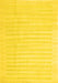 Machine Washable Abstract Yellow Contemporary Rug, wshcon1135yw