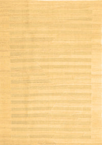 Abstract Brown Contemporary Rug, con1135brn