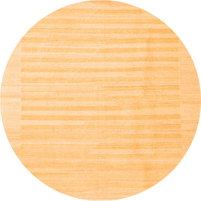 Machine Washable Abstract Orange Contemporary Area Rugs, wshcon1135org