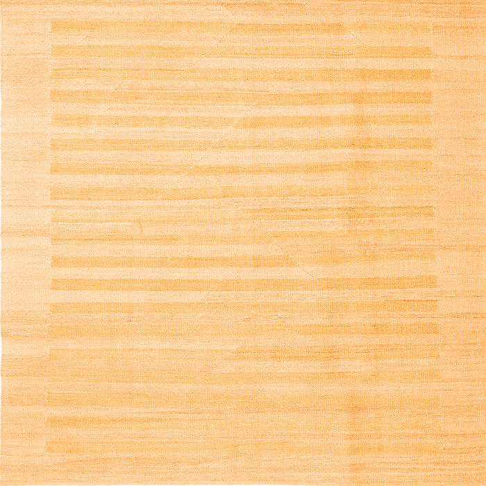 Serging Thickness of Abstract Orange Contemporary Rug, con1135org