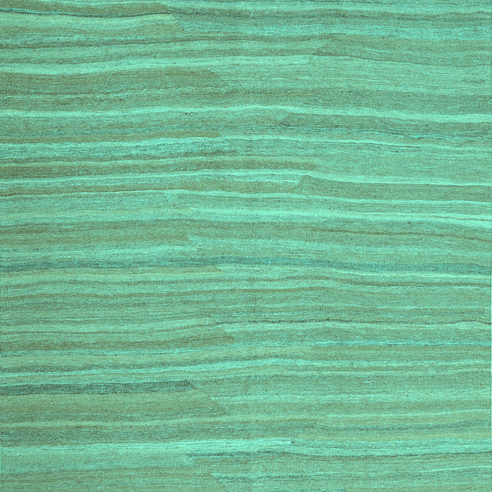 Machine Washable Abstract Turquoise Contemporary Area Rugs, wshcon1136turq