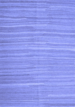 Abstract Blue Contemporary Rug, con1136blu
