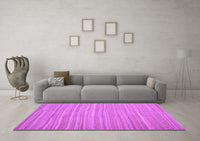 Machine Washable Abstract Purple Contemporary Rug, wshcon1136pur