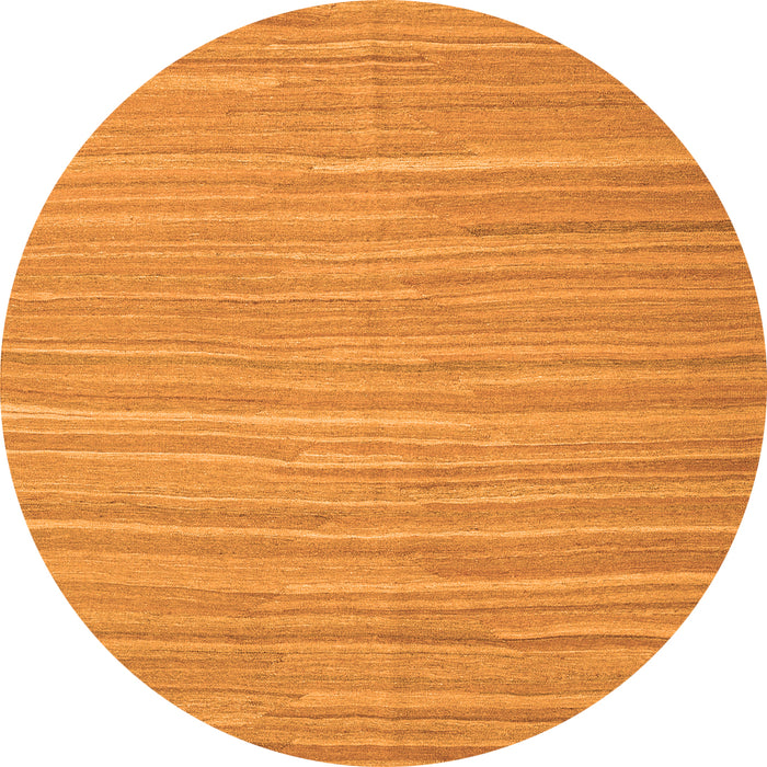 Square Abstract Orange Contemporary Rug, con1136org