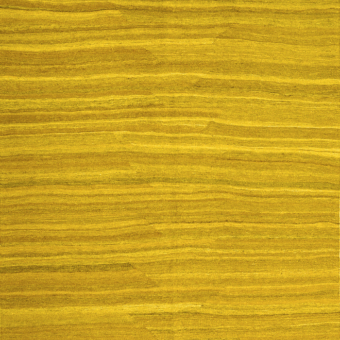 Machine Washable Abstract Yellow Contemporary Rug, wshcon1136yw