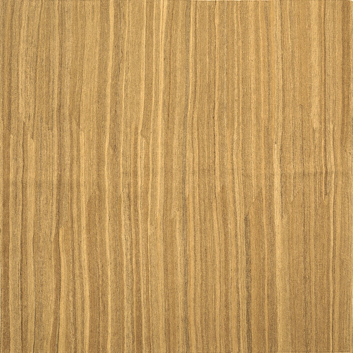 Square Abstract Brown Contemporary Rug, con1136brn