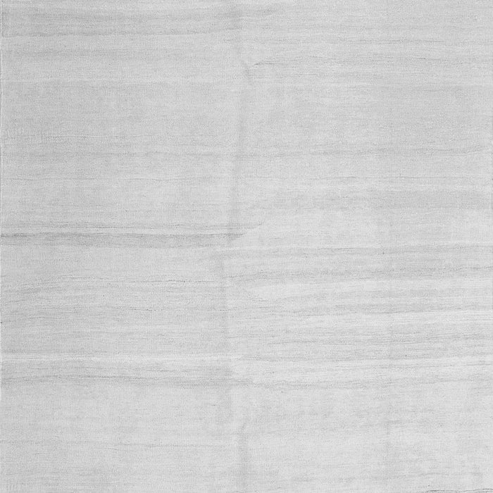 Serging Thickness of Machine Washable Solid Gray Modern Rug, wshcon1137gry