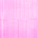 Square Solid Pink Modern Rug, con1137pnk