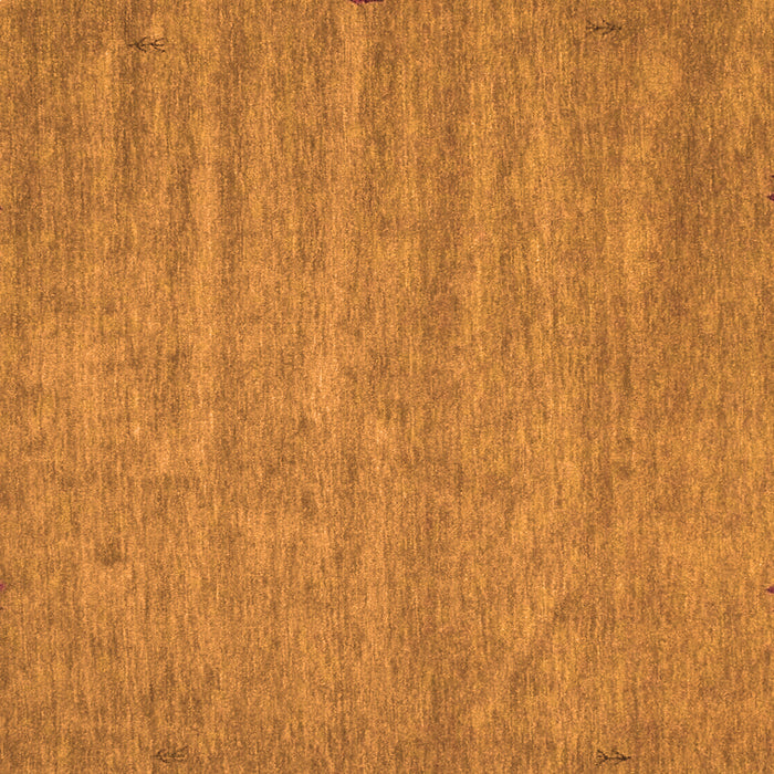 Round Machine Washable Abstract Orange Contemporary Area Rugs, wshcon1138org