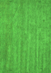 Abstract Green Contemporary Rug, con1138grn