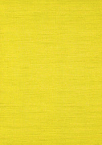 Abstract Yellow Contemporary Rug, con1139yw