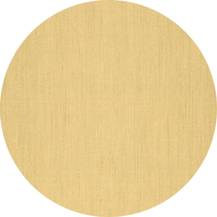 Round Abstract Brown Contemporary Rug, con1139brn