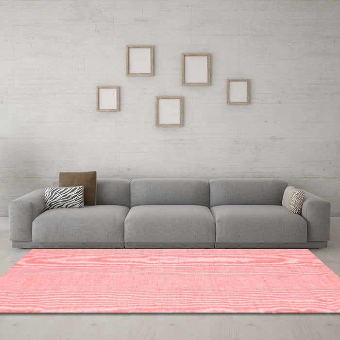 Contemporary Red Washable Rugs