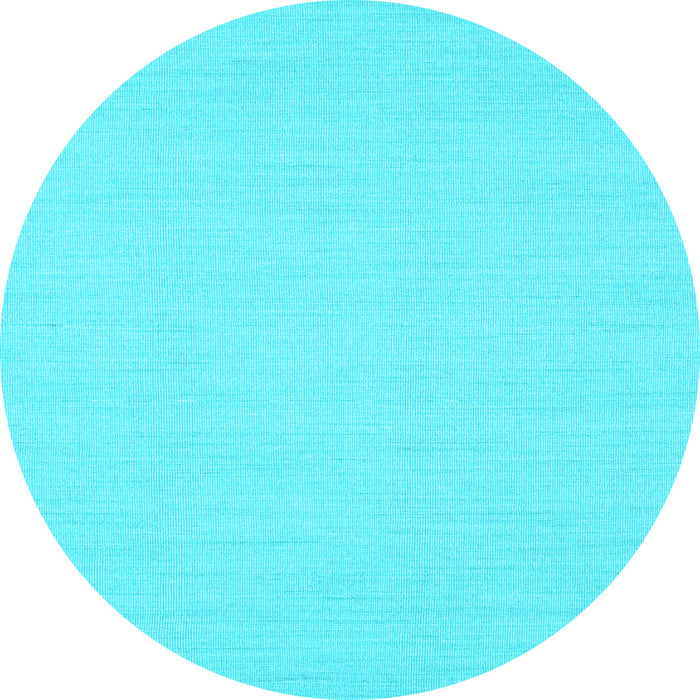Round Machine Washable Abstract Light Blue Contemporary Rug, wshcon1139lblu