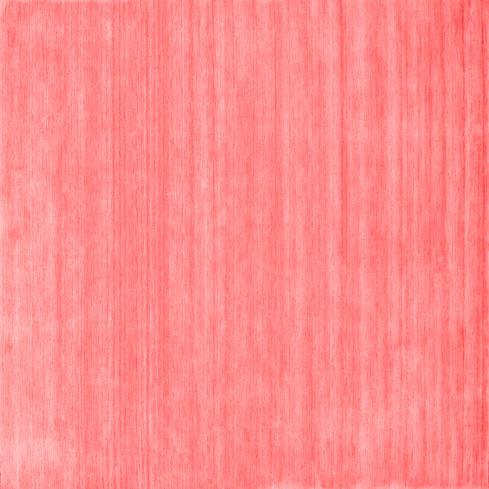 Machine Washable Solid Red Modern Rug, wshcon113red