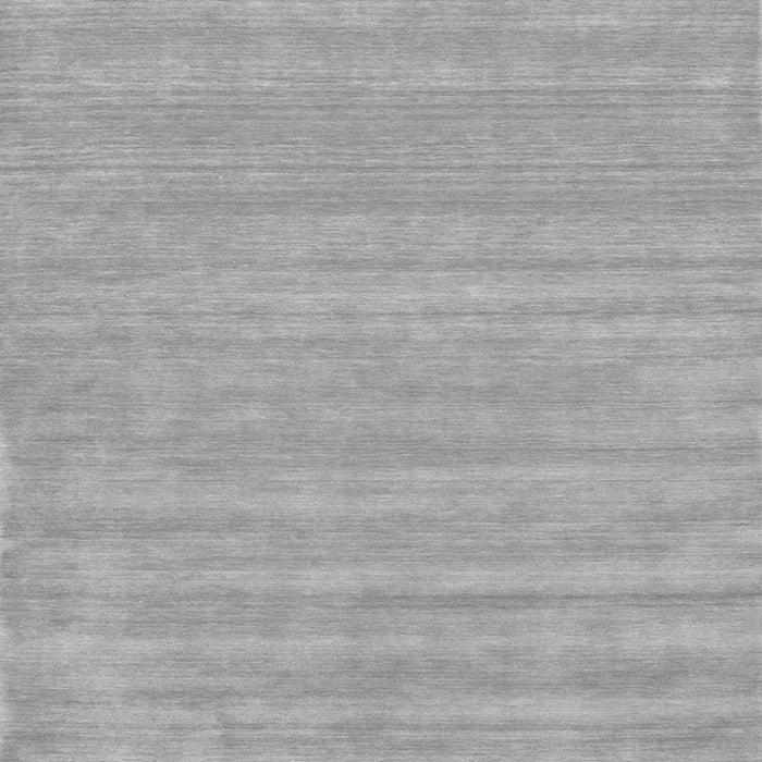Serging Thickness of Machine Washable Solid Gray Modern Rug, wshcon113gry