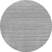 Square Solid Gray Modern Rug, con113gry