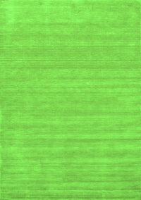 Solid Green Modern Rug, con113grn