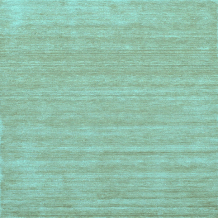 Square Machine Washable Solid Light Blue Modern Rug, wshcon113lblu