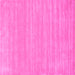 Square Machine Washable Solid Pink Modern Rug, wshcon113pnk