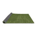 Thickness of Contemporary Seaweed Green Modern Rug, con114