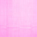 Square Solid Pink Modern Rug, con1140pnk