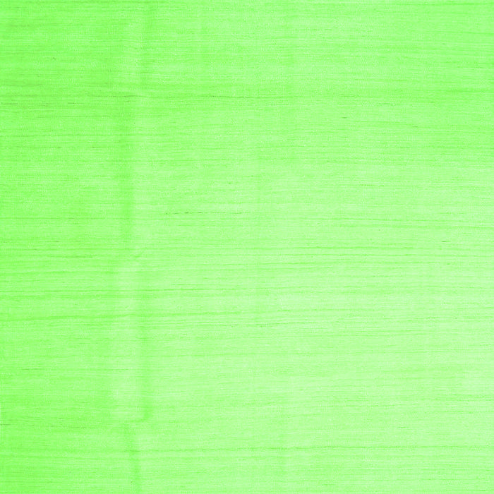 Serging Thickness of Solid Green Modern Rug, con1140grn