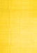 Solid Yellow Modern Rug, con1140yw