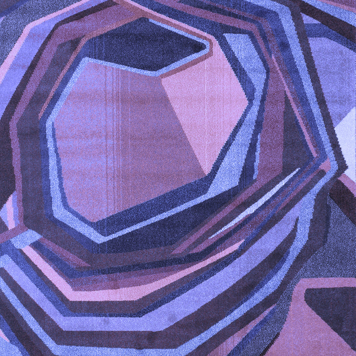 Machine Washable Abstract Blue Contemporary Rug, wshcon1141blu