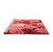 Contemporary Red Washable Rugs