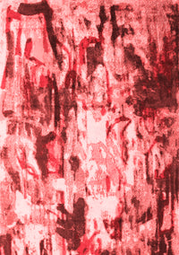 Abstract Red Contemporary Rug, con1142red