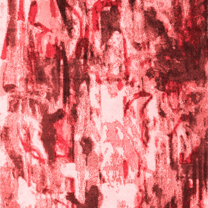 Abstract Red Contemporary Area Rugs