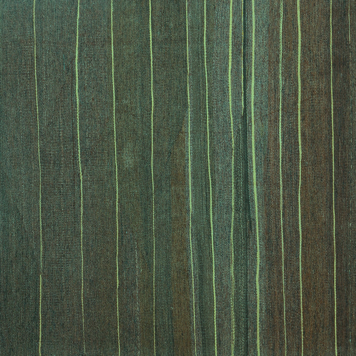 Square Machine Washable Abstract Turquoise Contemporary Area Rugs, wshcon1143turq