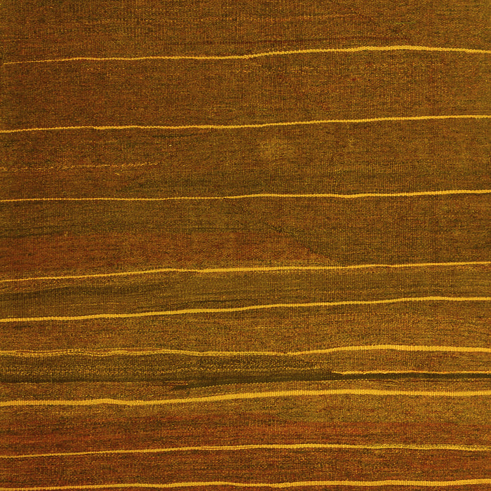 Machine Washable Abstract Yellow Contemporary Rug, wshcon1143yw