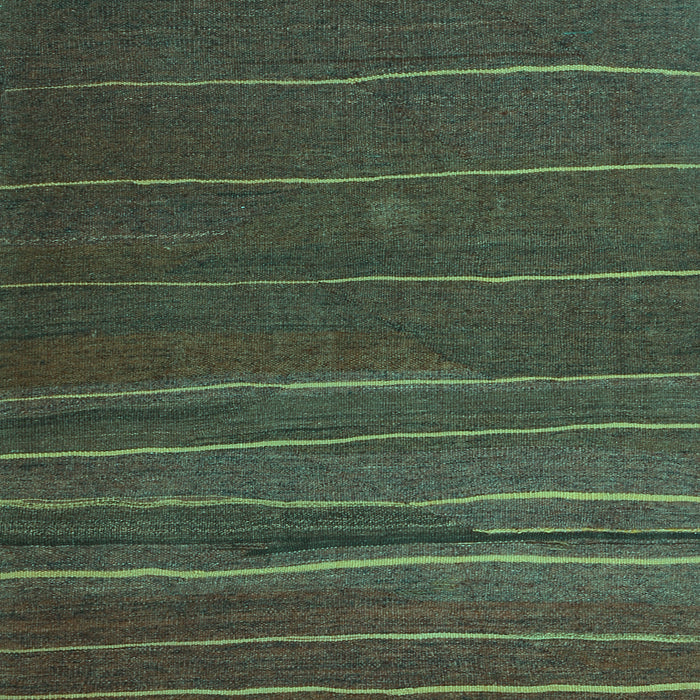 Abstract Turquoise Contemporary Rug, con1143turq
