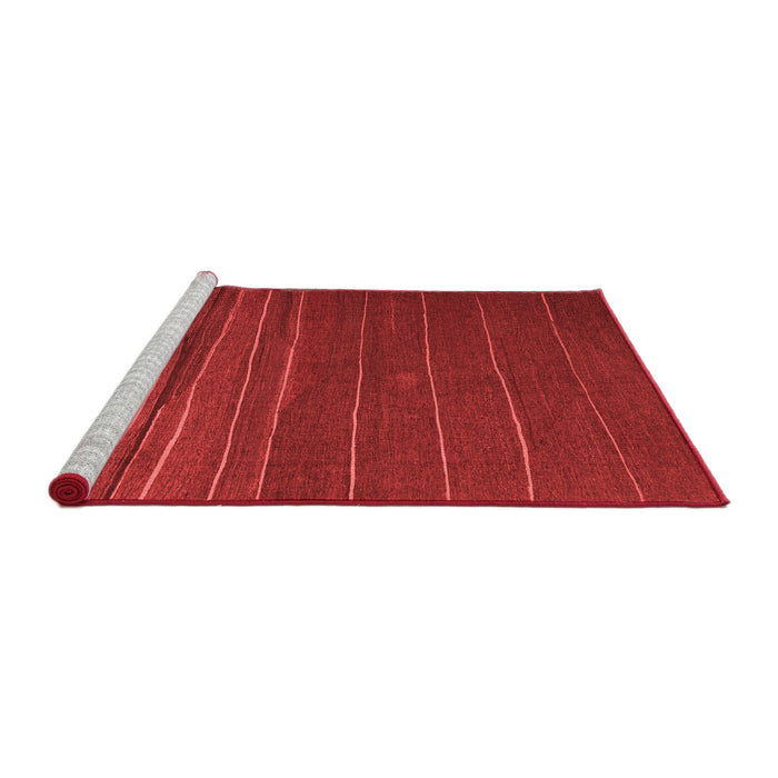 Contemporary Red Washable Rugs