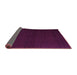 Sideview of Abstract Pink Contemporary Rug, con1144pnk