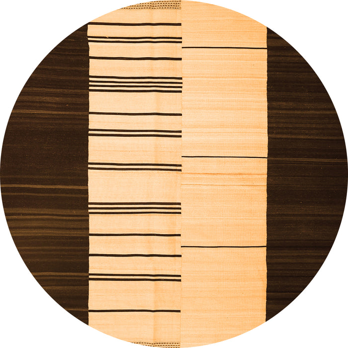 Machine Washable Abstract Orange Contemporary Area Rugs, wshcon1145org