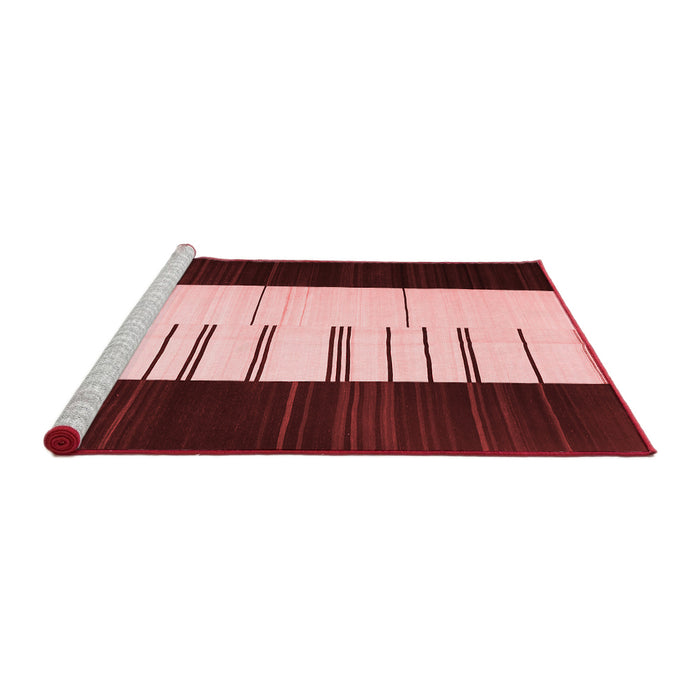 Contemporary Red Washable Rugs