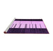 Sideview of Machine Washable Abstract Purple Contemporary Area Rugs, wshcon1145pur