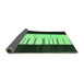 Sideview of Abstract Emerald Green Contemporary Rug, con1145emgrn