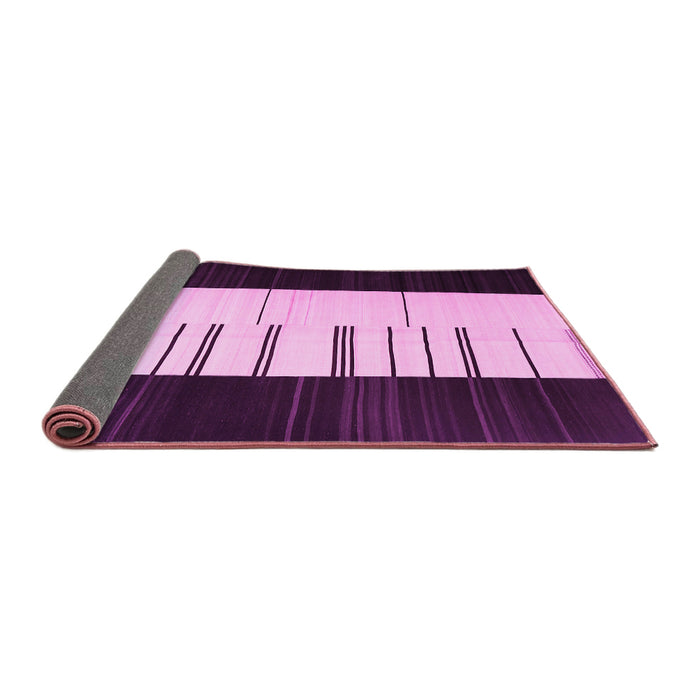 Sideview of Abstract Pink Contemporary Rug, con1145pnk